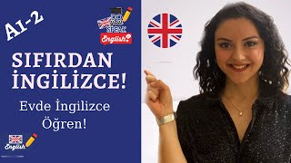 Başlangıç Seviyesi İngilizce DERS 1  Evde İngilizce Öğren [upl. by Ylatfen]