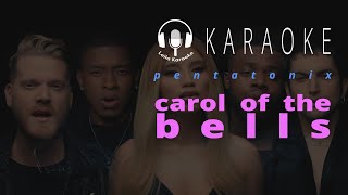 Instrumental Carol Of The Bells Karaoke feat Pentatonix with Lyrics Chamber Orchestra Version [upl. by Janis226]