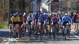 LiègeBastogneLiège 2021 Womens Race  EXTENDED HIGHLIGHTS  42521  NBC Sports [upl. by Lovel]