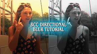 Smooth BCC Directional Blur Tutorial  After Effects [upl. by Sherlock286]