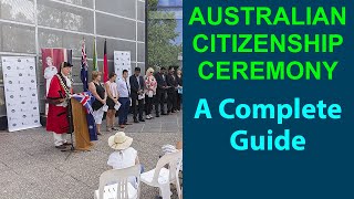 Australian Citizenship Ceremony – A Complete Guide [upl. by Remoh]