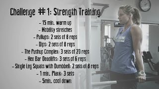 Jessie Diggins Strength Training Challenge [upl. by Atteuqram]