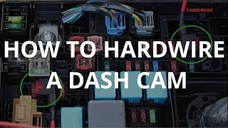 How to Hardwire a Dash Cam [upl. by Eignav]