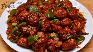 Soya Manchurian Recipe Soya Chilli Meal Maker Manchurian [upl. by Ashraf]