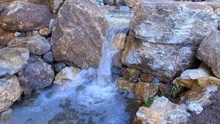 How to make a Waterfall  Landscaping Ideas  Part 5 [upl. by Gnehc]