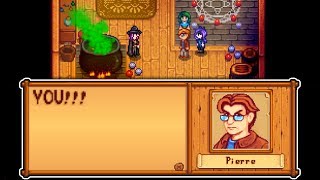 When Pierre Finds Out The Wizard Is Abigails Father in Stardew Valley Expansion Mod [upl. by Niwdla]