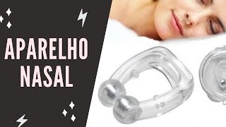 ANTI RONCO CLIP DILATADOR NASAL MAGNÉTICO TERAPIA SLEEP AIR [upl. by Enitsugua840]