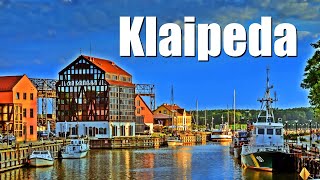 Klaipeda Lithuania  the harbor and other attractions [upl. by Ecnarwal]