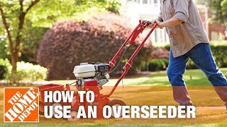 How to Use a Classen Overseeder Rental [upl. by Aihsekat708]