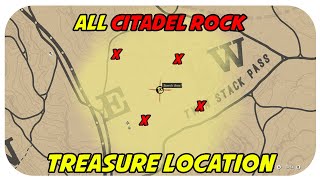 ALL Citadel Rock Treasure Map Location [upl. by Mathur]