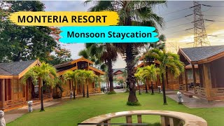 Monteria Resort KarjatTrip near MumbaiMonsoon staycationwaterpark [upl. by Astiram974]