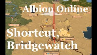 Albion Online  Caerleon to Bridgewatch fast almost safely [upl. by Alel]