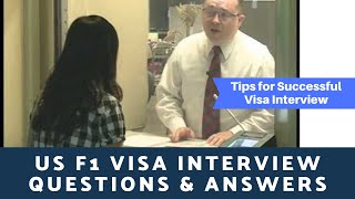 US Student F1 Visa Sample Mock Interview Questions amp Answers 2020 [upl. by Melody]