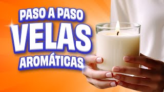 Cómo hacer velas aromáticas caseras con POCO dinero [upl. by Loram]