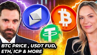 Crypto News Ethereum Tether FUD BTC ICP SEI amp MORE [upl. by Ileana]