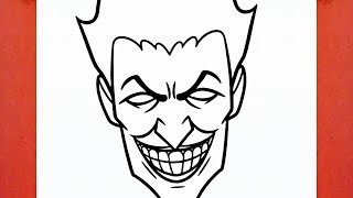 HOW TO DRAW THE JOKER [upl. by Clapp]