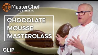 Heston Blumenthals Mousse Masterclass  MasterChef Australia  MasterChef World [upl. by Eustis]