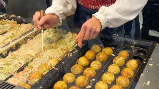 japanese street food  TAKOYAKI [upl. by Danice]