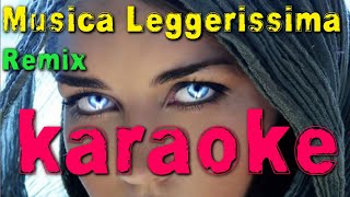 Karaoke  Musica Leggerissima  REMIX Dance  Colapesce Dimartino [upl. by Thorfinn]