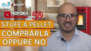 STUFA A PELLET LA NORDICA COMPRARLA OPPURE NO [upl. by Kcireddor640]