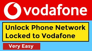 How To Unlock Vodafone Network Locked Phone [upl. by Graham]