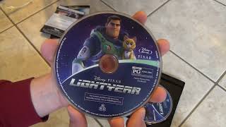 DisneyPixar Lightyear 4K Ultra HD  BluRay  Digital Code Unboxing [upl. by Siward743]