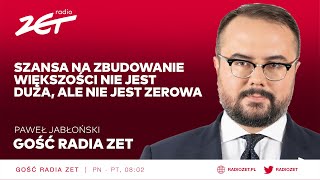 Gość Radia ZET  Paweł Jabłoński [upl. by Botzow]