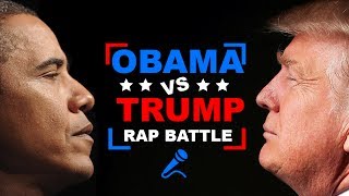 Donald Trump vs Barack Obama  RAP BATTLE [upl. by Freyah]