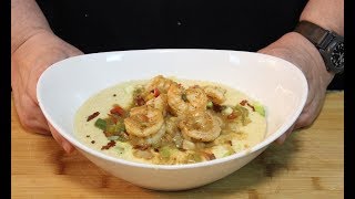 Cheesy Shrimp and Grits Southern Classic Recipe [upl. by Mazlack340]