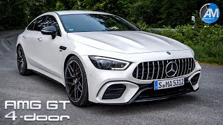 MercedesAMG GT53 4Door  DRIVE amp SOUND [upl. by Curtis]