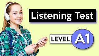 A1 Listening Test  English Listening Test [upl. by Avuha]