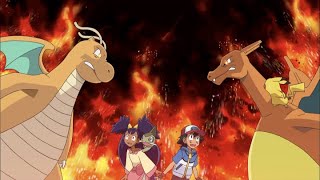 UK Dragonite vs Charizard  Pokémon BW Adventures in Unova and Beyond  Official Clip [upl. by Atiram]