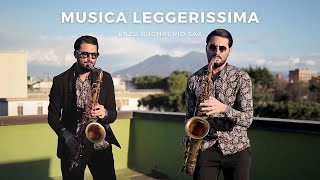 MUSICA LEGGERISSIMA  Colapesce Di Martino  Sanremo 2021 Saxophone Version [upl. by Ordnagela]