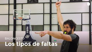 Los tipos de faltas  Baloncesto [upl. by Willow195]