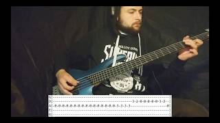 The Sisters of Mercy  Lucretia My Reflection Bass Cover Tabs [upl. by Osana]