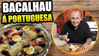 O Melhor Bacalhau à Portuguesa do Chef Taico [upl. by Llabmik]