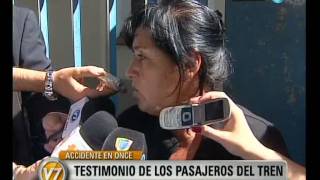 Visión Siete Tragedia de Once testimonio de pasajeros del tren [upl. by Dabney899]