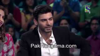 Amitabh Bachan Impressed by Fawad Khans Singing in KBC [upl. by Kinemod396]