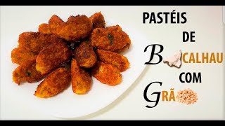 PASTÉIS DE BACALHAU COM GRÃO [upl. by Notnek]