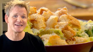 Gordon Ramsays Ultimate Caesar Salad [upl. by Nitsreik878]