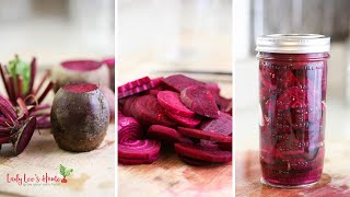 Lacto Fermented Beets  the EASIEST Way to Preserve Beets [upl. by Atinnor]