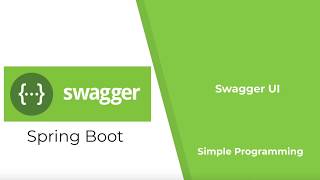 Spring Boot  with Swagger UI  Simple Programming [upl. by Prader619]