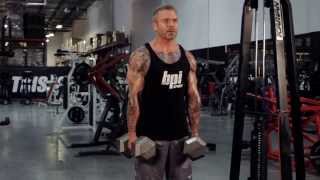 Dumbbell Shrug  The Proper Lift  BPI Sports [upl. by Anirrok]