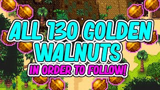 Find Every Golden Walnut on Ginger Island  Stardew Valley [upl. by Kellyn501]