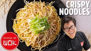 Quick amp Easy Crispy Fried Noodles Recipe [upl. by Gilles]