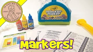 Crayola Marker Maker Kit  Create Custom Colors amp Make Your Own Markers [upl. by Galanti]