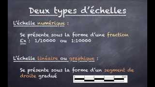 GEO4  Les échelles cartographiques [upl. by Port]