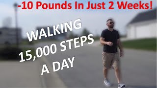 Walking 15000 Steps A Day  My Results [upl. by Inajar870]