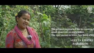 Livelihood supports in climate resilient building [upl. by Shina681]