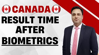 Canada Visa Process Time After Biometrics  Aman Parmar [upl. by Eanahc]